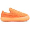 Puma Suede Mayu Slip-On Teddy - Neon Citrus Damen Sneaker Orange 384887-04