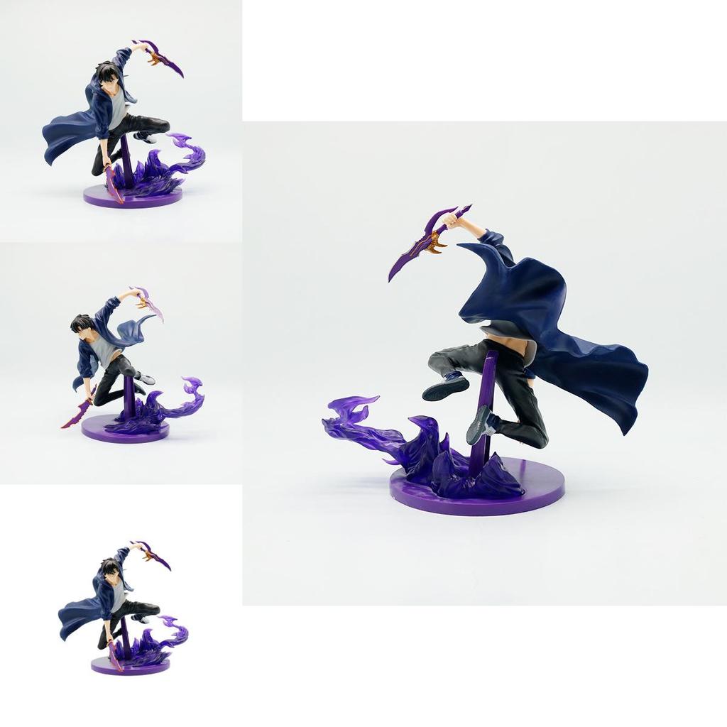 Solo Leveling Sung Jin Woo Pvc Model With Battle Edition For Gift And Collection