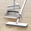 JINGRUIXIANG Hands-Free Flat Mop & Broom Dustpan Set