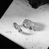 Shining Zircon Irregular Star Ring Fashion Exquisite Women Men Y2K Opening Adjustable Couple Rings Hiphop Girls Party Jewelry Gifts