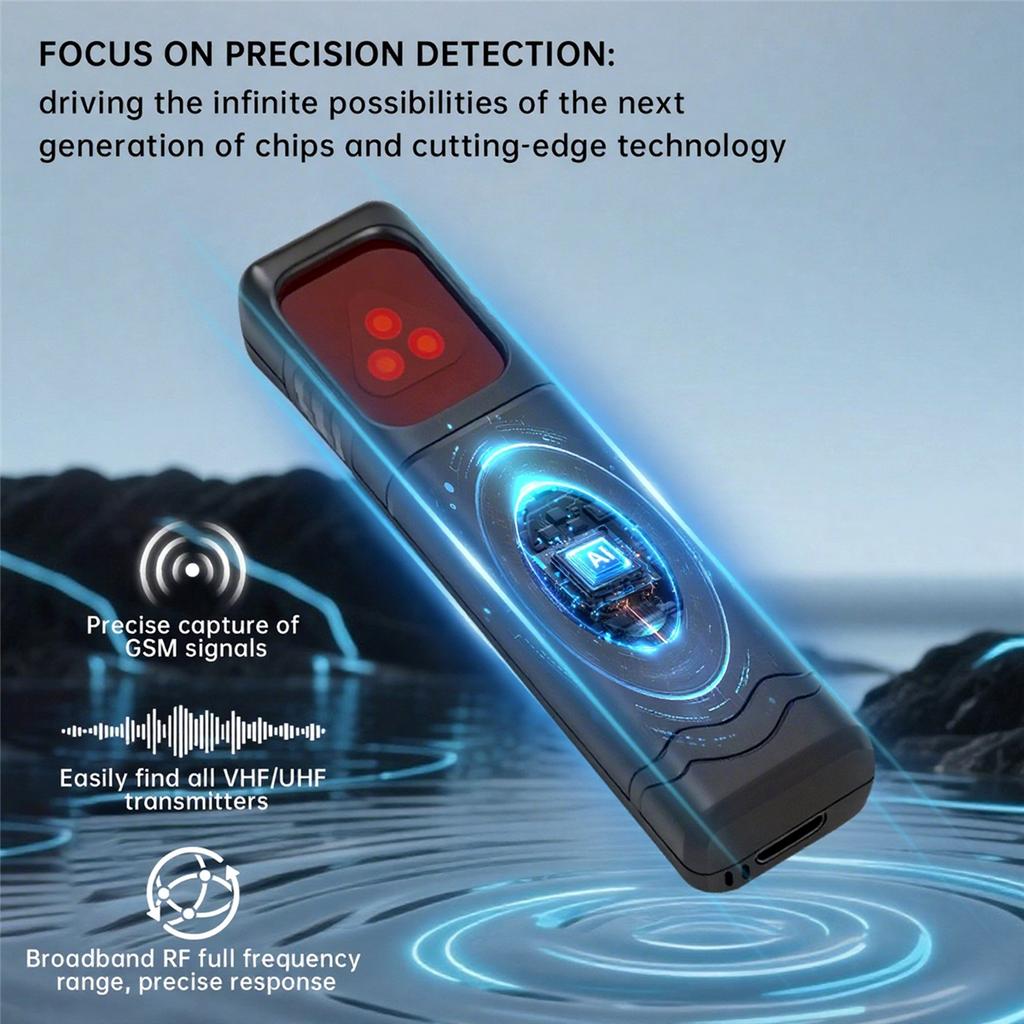 AA5 2-in-1 Camera & GPS Detector – RF Signal Scanner for Privacy Protection