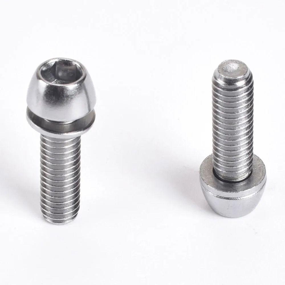 12Pcs Repair Accessory Bicycle Handlebar Screws Bike Cycle Parts Bike Stem Bolts Bike Stem Screws