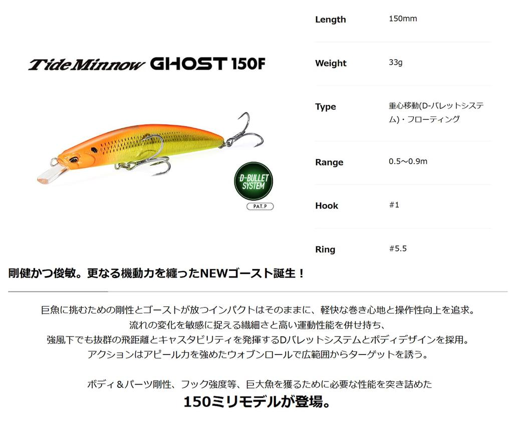 Duo Tide Minnow Ghost 150F CSA0617 UV Silver Gizzard Shark