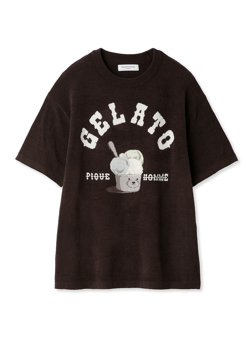 

Gelato Pique HOMME Bear JQD Pullover PHNT232933 DGRY Men s
