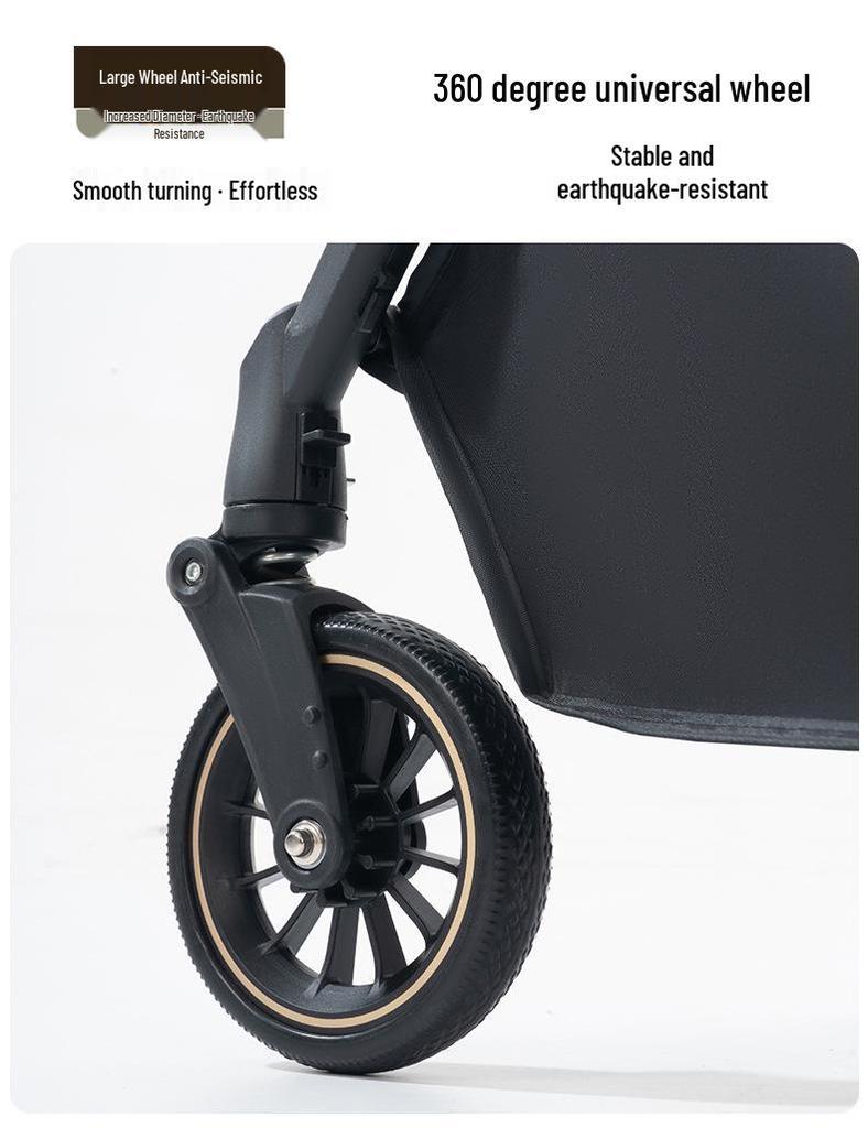 Passeggino per Cani Portatile e Pieghevole per Cani di Taglia Media e Grande - Ideale per Viaggi all'Aperto