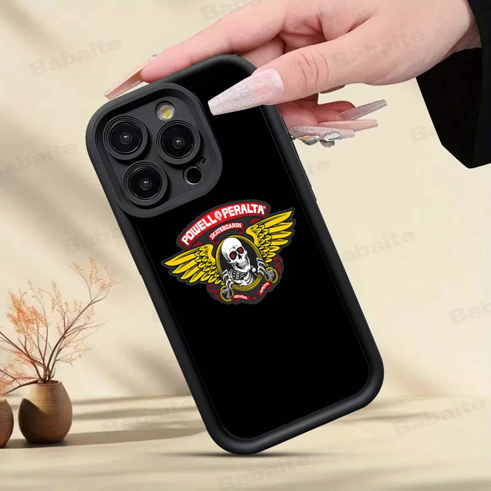 P-Powell P-Peralta Telefoonhoesje Voor IPhone 17 16 15 14 13 12 11 Pro Max Plus Mini Geluk Hoesje