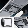 For Jeep Renegade 15-2023 Carbon Fiber Roof Front Reading Light Cover Trim 1pc