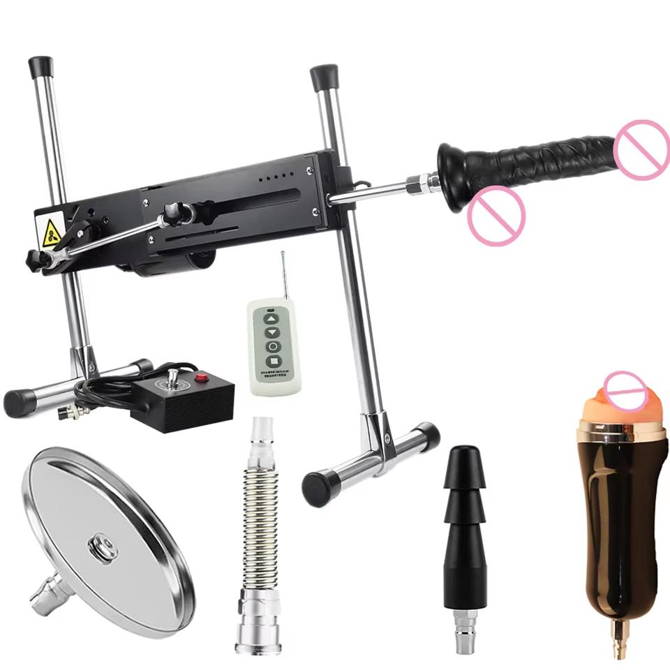 Newly Powerful Mute Automatic Sex Machine Pumping Gun for Adult, Distinctive Love Machine for Female Masturbation, Sex Toy