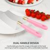 One Piece Stainless Steel Cake Slicer - Creative Cake Slicer Pastry Slicer Pizza Pie Slicer - Convenient Kitchen Tool