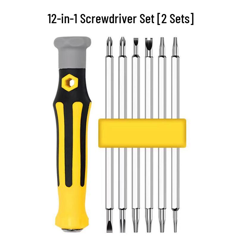 Versatile U-Type Torx & Phillips Head Screwdriver Set, Multifunctional Household Tool