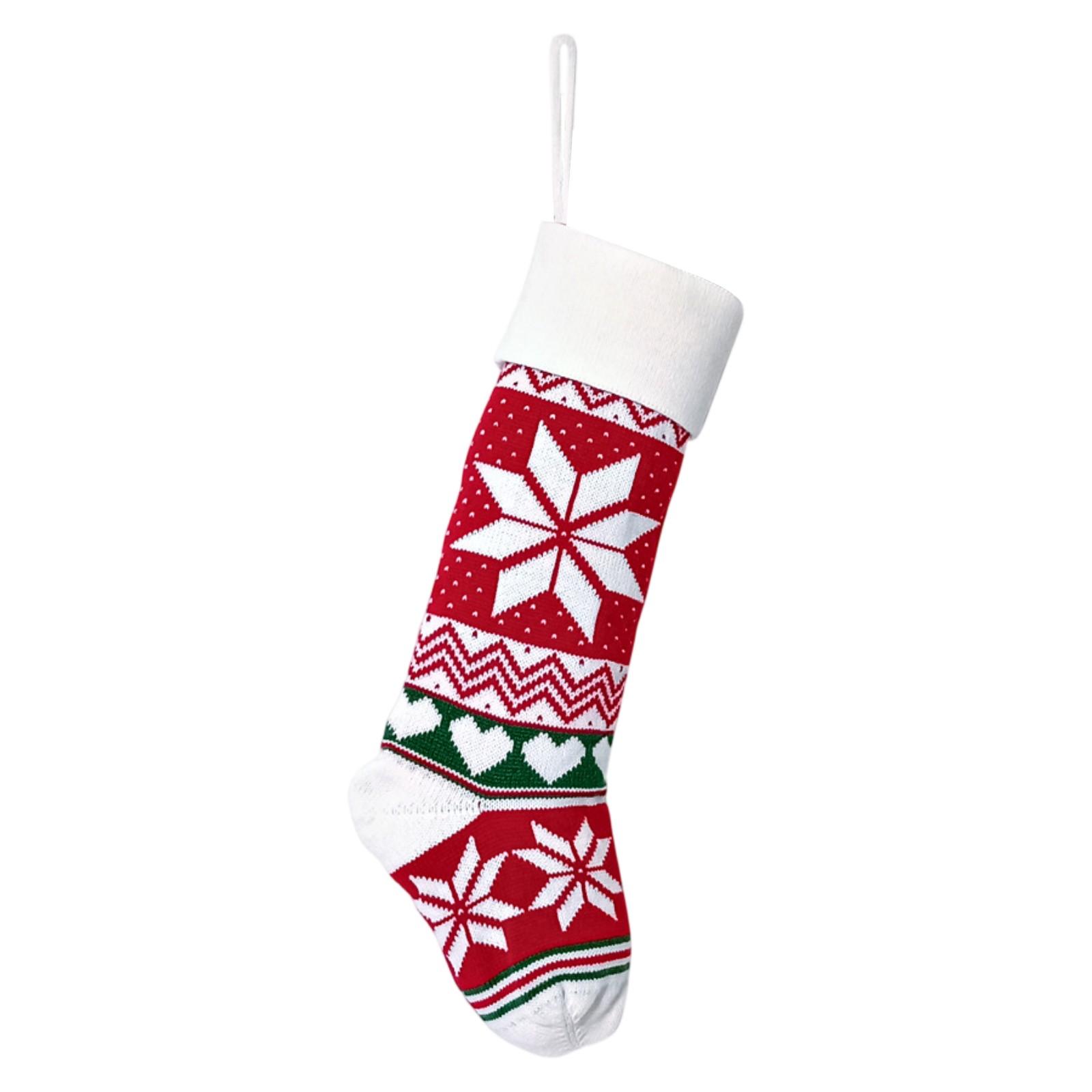 

Christmas Socks Candy Bag Christmas Pendant Gift Bag One Size