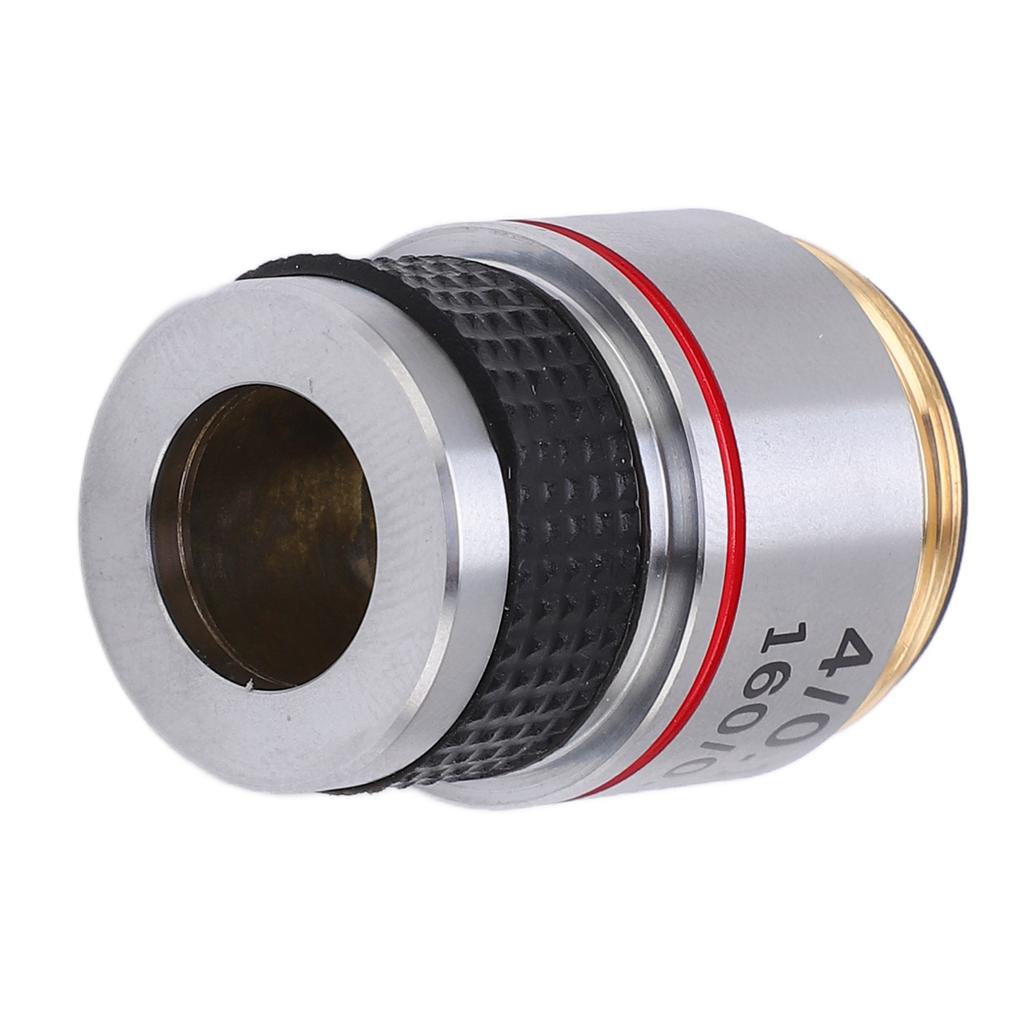 185 Achromatic Objective Lens Clear Standard 20mm Thread Biological Microscope Objective4 0.10
