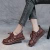 Casual retro beef tendon soft-soled non-slip sandals women's summer new flat-soled 2 casual hole shoes