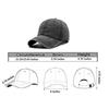 Softball Grandma Baseball Cap Vintage Adjustable Washed Hats Twill Plain Cowboy Hats Denim Dad Hat for Men Women Boy Girl Blue