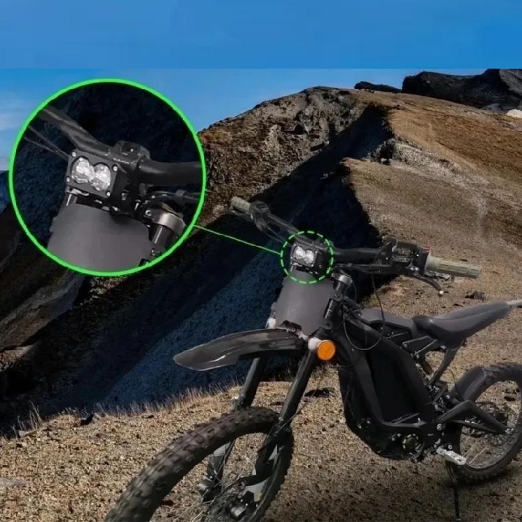 Powerful 3000 Lumens Off Roading Light For Talaria Sting MX3 MX4 MX5 Adventure Bikes Scooters With High Low Flash Modes