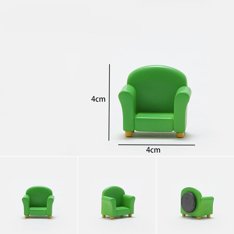 Simulation Sofa Resin Refrigerator Stickers Creative Magnetic Stickers 3D Cute Refrigerator Decoration Po Wall Gift