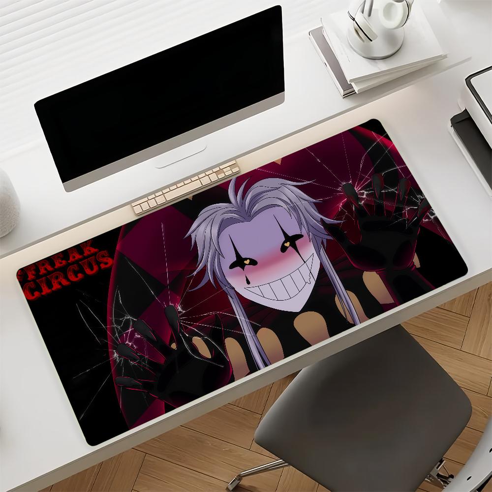 Game the Freak C-Circus Mouse Pad Non-slip Rubber Gamer Balance Computer Mat Decoracion Deskmat Laptop Office Large