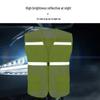 Breathable Reflective Safety Vest for Volunteer Activities and Construction
