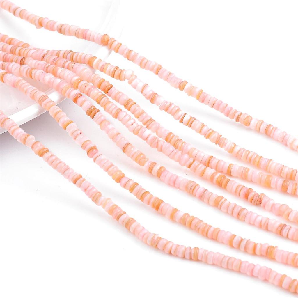 Natural Seashells Irregular Mesopores And Circular Spacer Beads For DIY Necklace Bracelet Earrings Jewelry Making