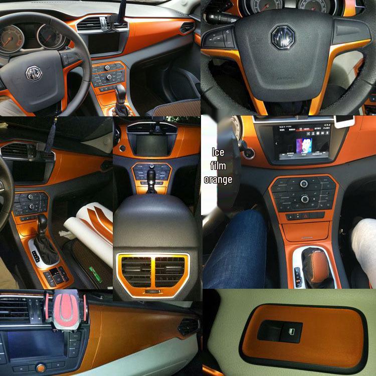 Ruiteng Carbon Fiber Interior Stickers for MGGS Console Decor