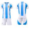 Camiseta de Local de la Copa América 2024-25 Argentina Equipo Nacional Azul-Blanco #10 Messi #21 Dybala Camisetas de Fútbol