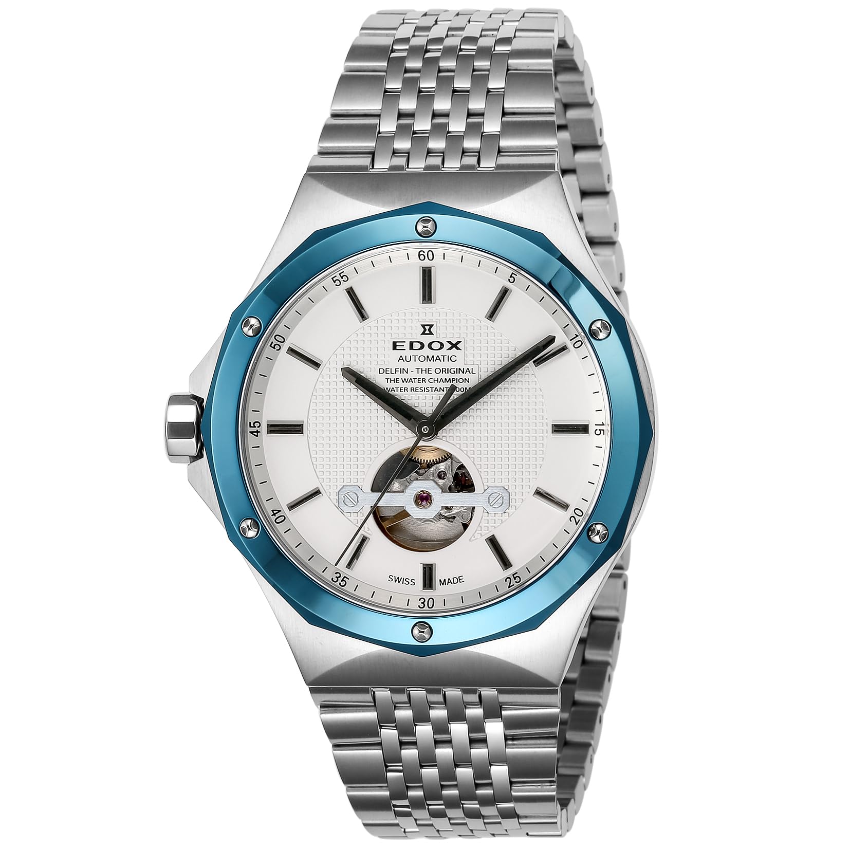 

Casual Watch Delphine Silver [Edox] 85024-3BUM-AIN Men s [Item] срібний