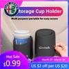 For Leather Car Door Side Cup Holder Drink Phone Storage Box Auto Interior Accessories For Alfa Romeo Giulietta 940 2