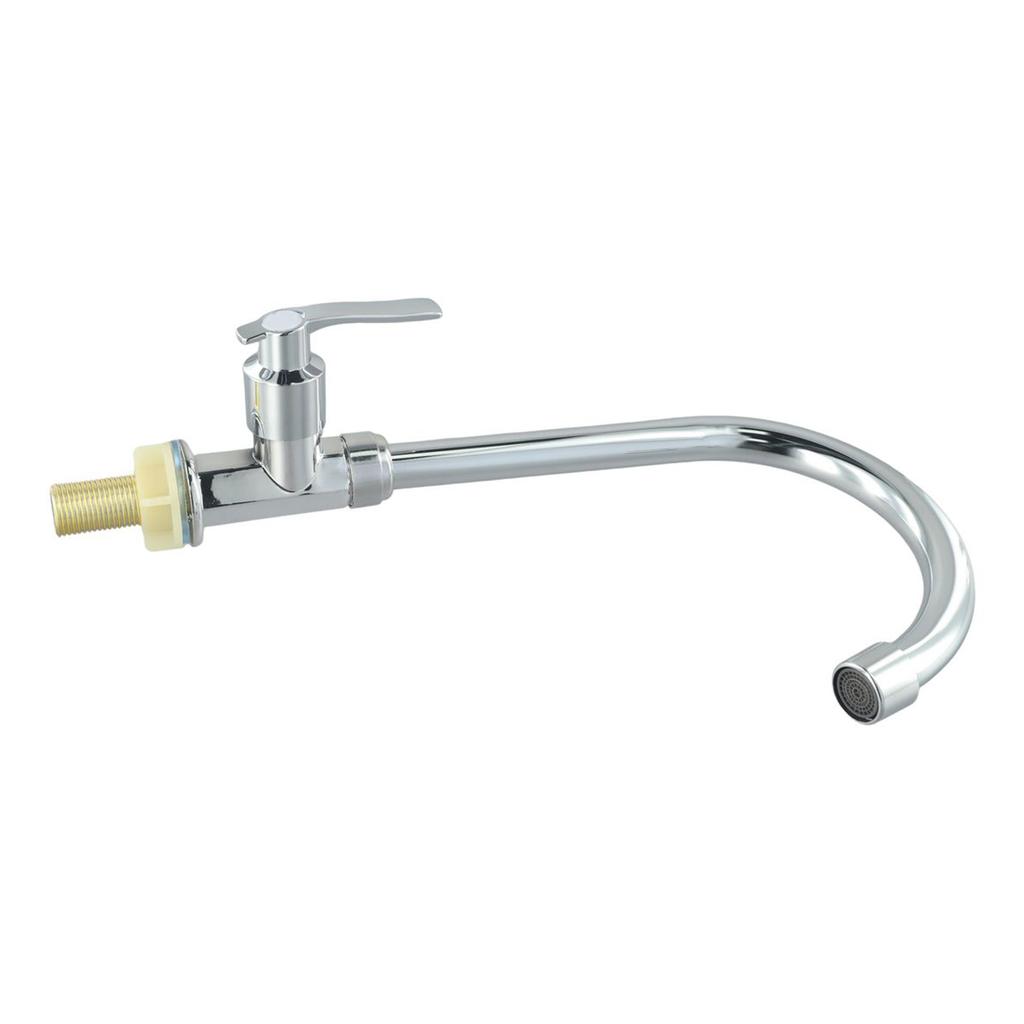 Bathroom Faucet Bent Cold Water Kitchen Sink Plating