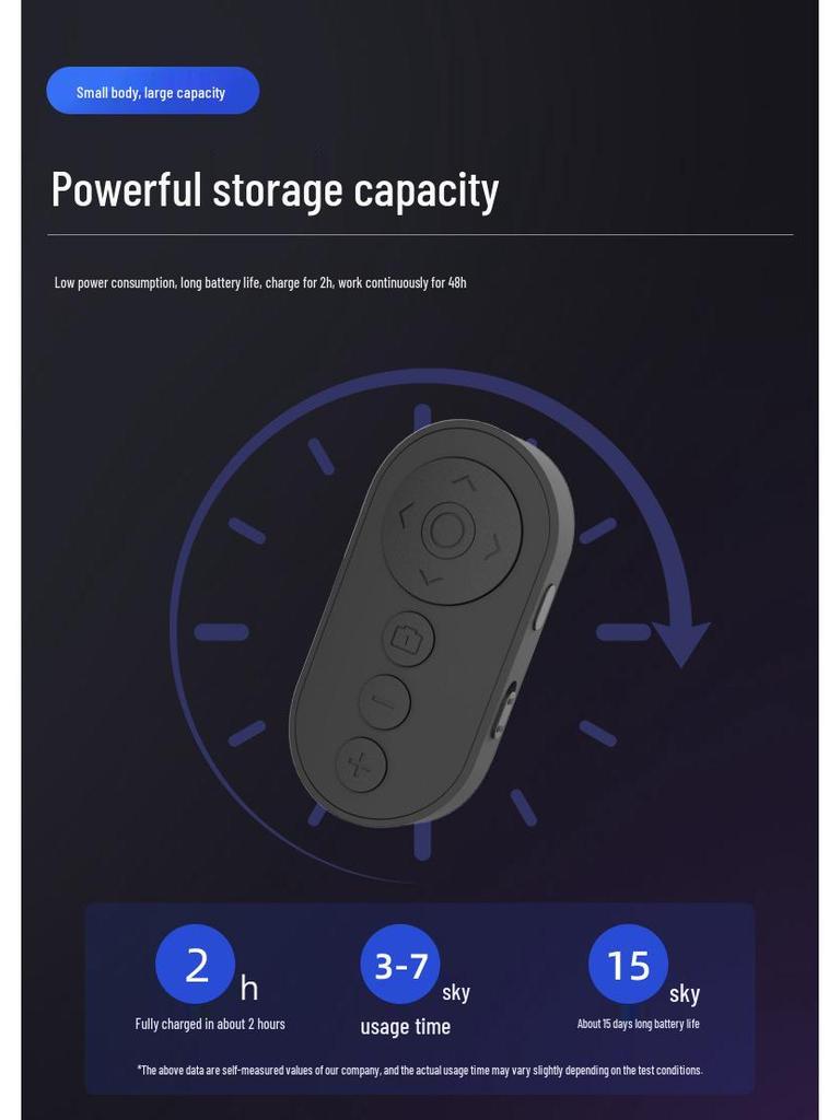 Multifunktioneller Bluetooth Selfie-Stick & Video-Auslöser mit Ringfernbedienung für TikTok