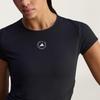Adidas X Stella McCartney Collaboration Round Neck Simple Pullover Short Sleeve T-Shirt Women Tops JW4563