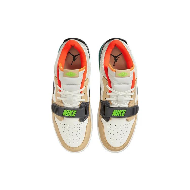 Air Jordan Legacy 312 Low 'Gradient' (Unisex) Sail / Black / Sail / Sesame Vintage Basketball Shoes DZ2762 101