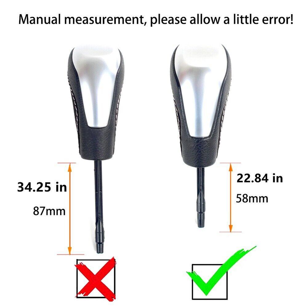 For BMW 1' E81 2006-2011 Auto Parts Gear Stick ShiftKnob 153MM*50MM Automatic Car Accessories Easy Installation