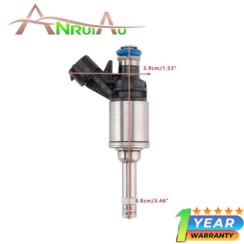 NEW 4PCS  Fuel Injectors 16600-1VA0A 16600-1KC0A Compatible with Nissan Juke Rogue 1.6L 2.0L 2011-