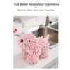 Adorable Bathroom Decor Cartoon Dog Towel Creative Design Hand Towel