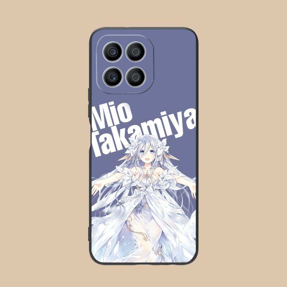 Date a Live Mio Takamiya Matte Mobile Phone Case for Honor 90 80 70 60 50 30 20 10 9 8 7 Pro S SE Lite 5G Colorful Printing