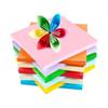 Origami Handicraft Paper Set of 100 Colorful Origami DIY Decoration Stationery Craft Paper Thousand Cranes Tanabata Craft Thanksgiving Party Recital