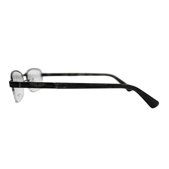 POLICE Vplq51j Frame Only Po Half-rim Square Titanium Mens Glasses 5318