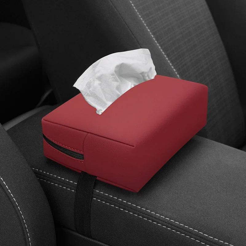 Car Tissue Box Seat Backrest Storage Solution