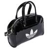 New Adidas Adicolor PU Bowling Bag, Handbag Mini Unisex Black JX0247