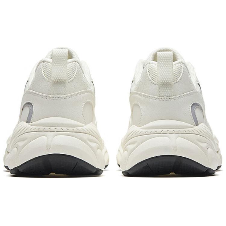 Anta Chaussures Casual Basse Cheville Polyvalentes Confortables Antidérapantes Résistantes à l'Usure Little Millennium Homme Blanc Gris 112518812-8