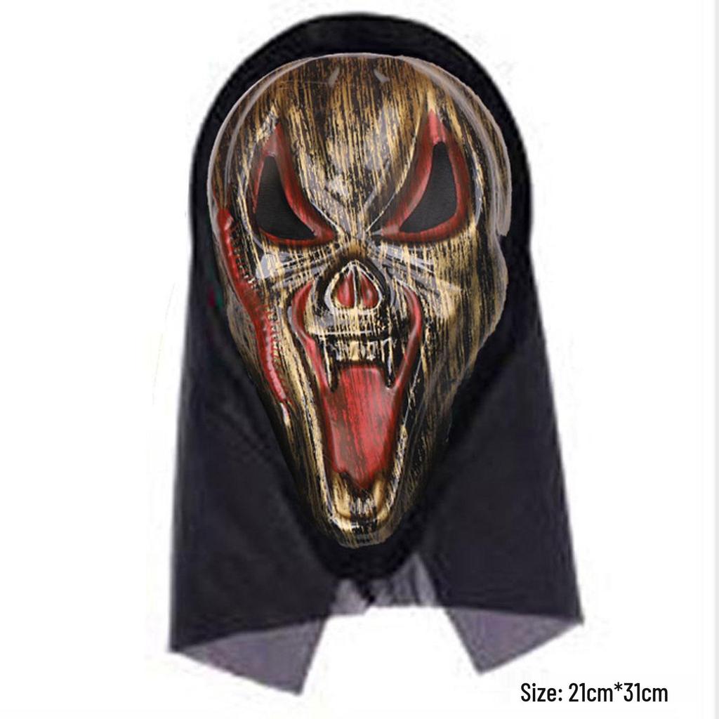 Μάσκα Σκιάς Φαντάσματος για Αποκριάτικη Μεταμφίεση με Κρανίο