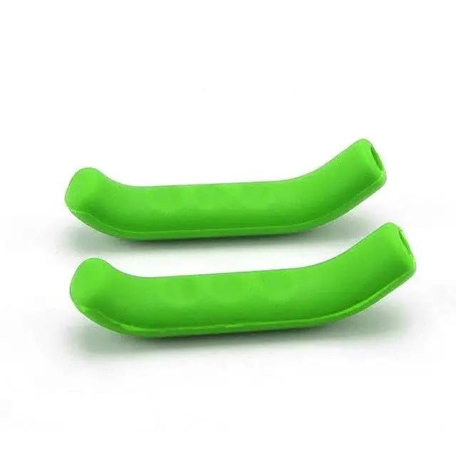 2pcs Bicycle Grips Bicycle Brake Handle Silicone Cover Mountain Bike Protective Rubber Handlebar Grips Cover Bicycle Accessories