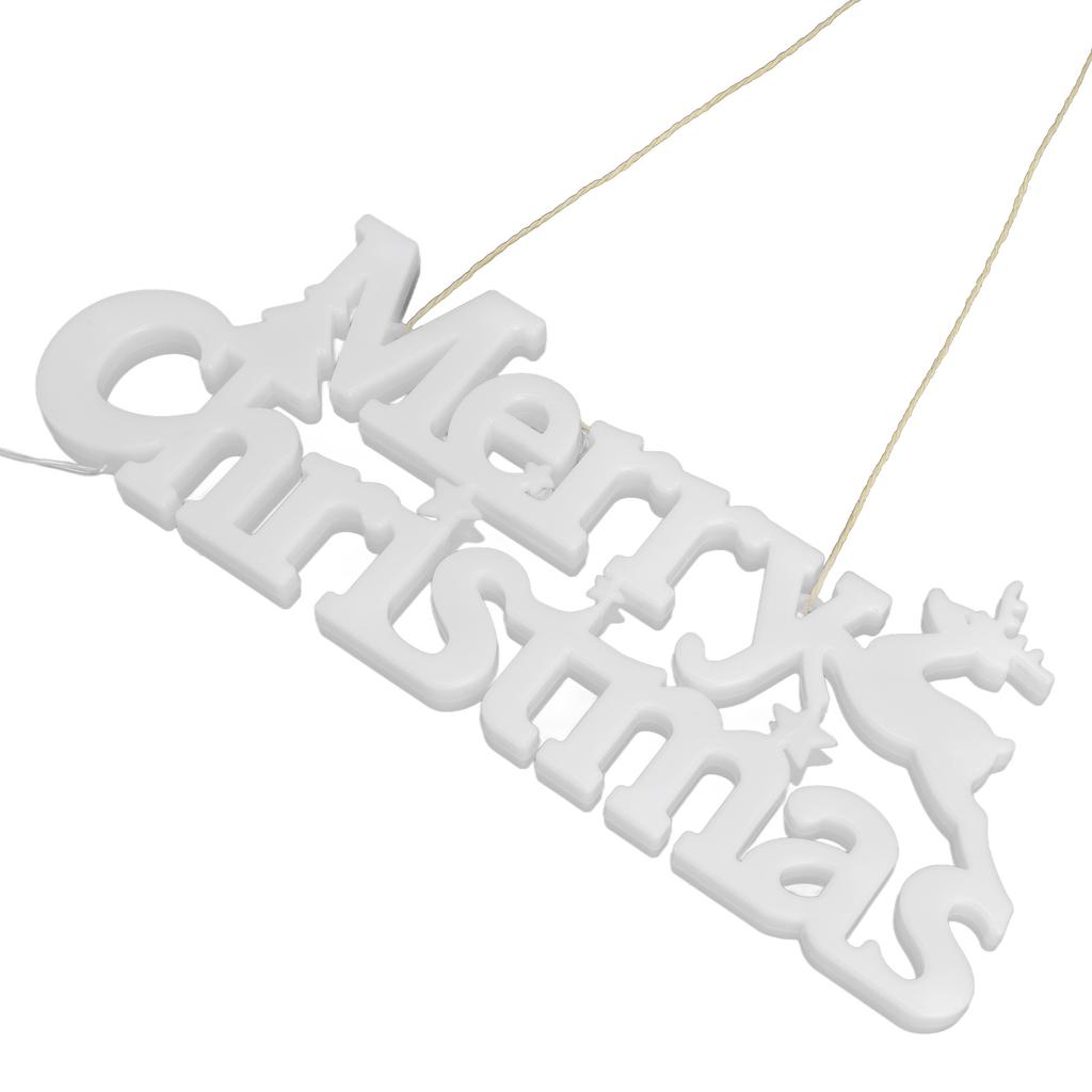 Letters Lights Christmas Fairy Lights LED Hanging Lamp with Battery Powered for Christmas