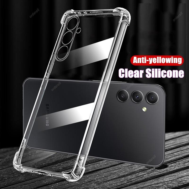 For Realme C65 C 65 RMX3910 Soft Rubber Gel Jelly Case Transparent Military Grade Anti-Scratch Resistant Back Cover Skin