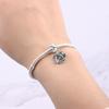Cobre Calado Amor Lazo Flecha Colgantes Originales Pulsera Amuletos Encajan Joyería Fiesta Cuentas Diy Fino Regalo Accesorio