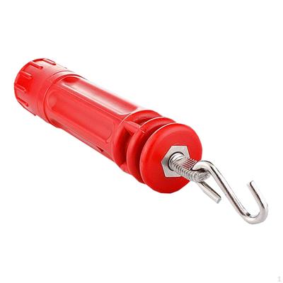 Lane Line Tensioner for Swimming Pool,Lane Rope Tightener, Pool Equipment Red, Cylindrical, Anti