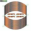 For ZX-7R ZX7R motorcycle accessories 17-inch front and rear wheel decals fairings and reflective gradient sticker decorations
