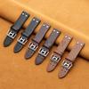 20 22mm Genuine Leather Watch Strap for Hamilton Khaki Aviation Field Navy H70595593 H77616533 Business Watchband Men Wristband