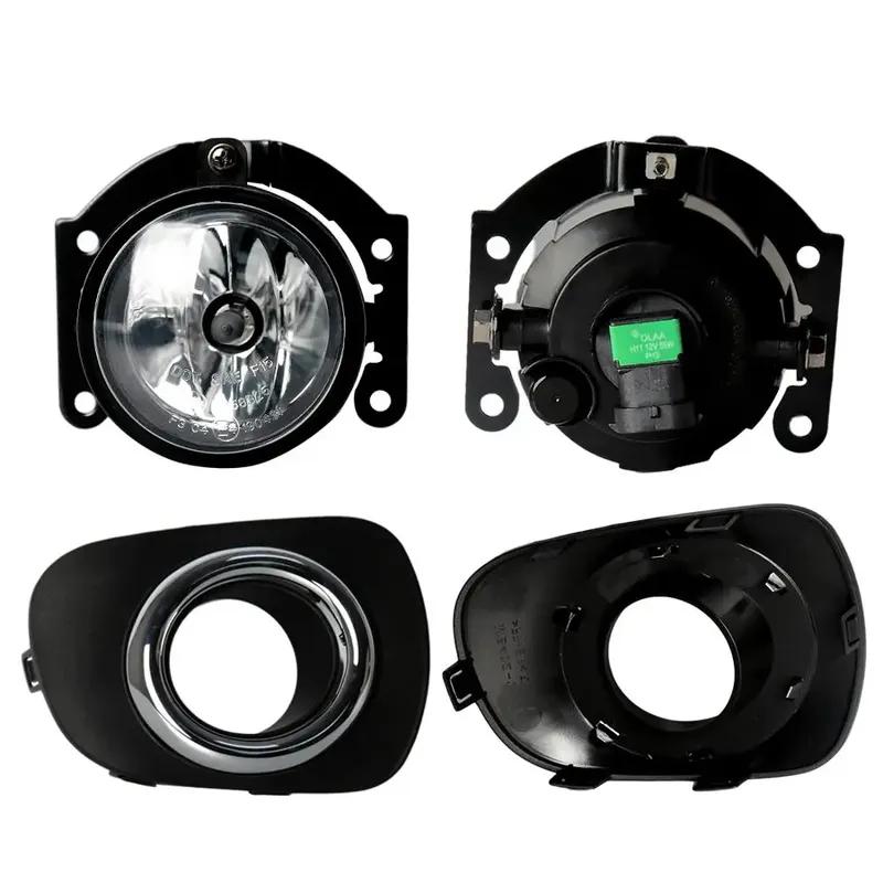 2PCS Car LED Fog Lamp For Mitsubishi Montero/ Pajero Sport 2010-14/L200/Triton 2013-15 Front Bumper Drive Light Assembly Kit 12v