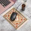 Tablet Mat Rubber Anti-slip Water Coaster Durable Mousepad Persian Rug Style Desk Cushion Mice Mat